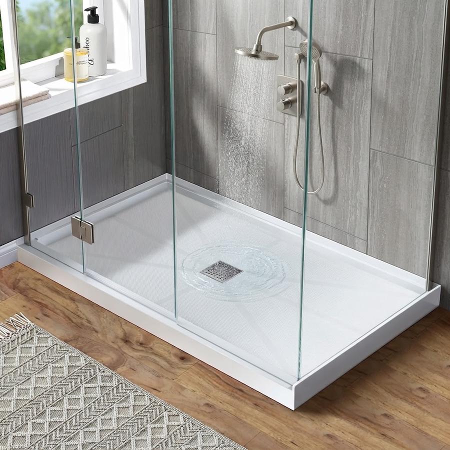 Shower Base 48" L X 32" W with Center Drain